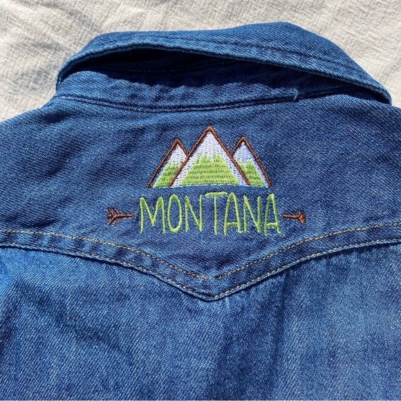 Wrangler “Montana” Denim Shirt - Picture 3 of 11